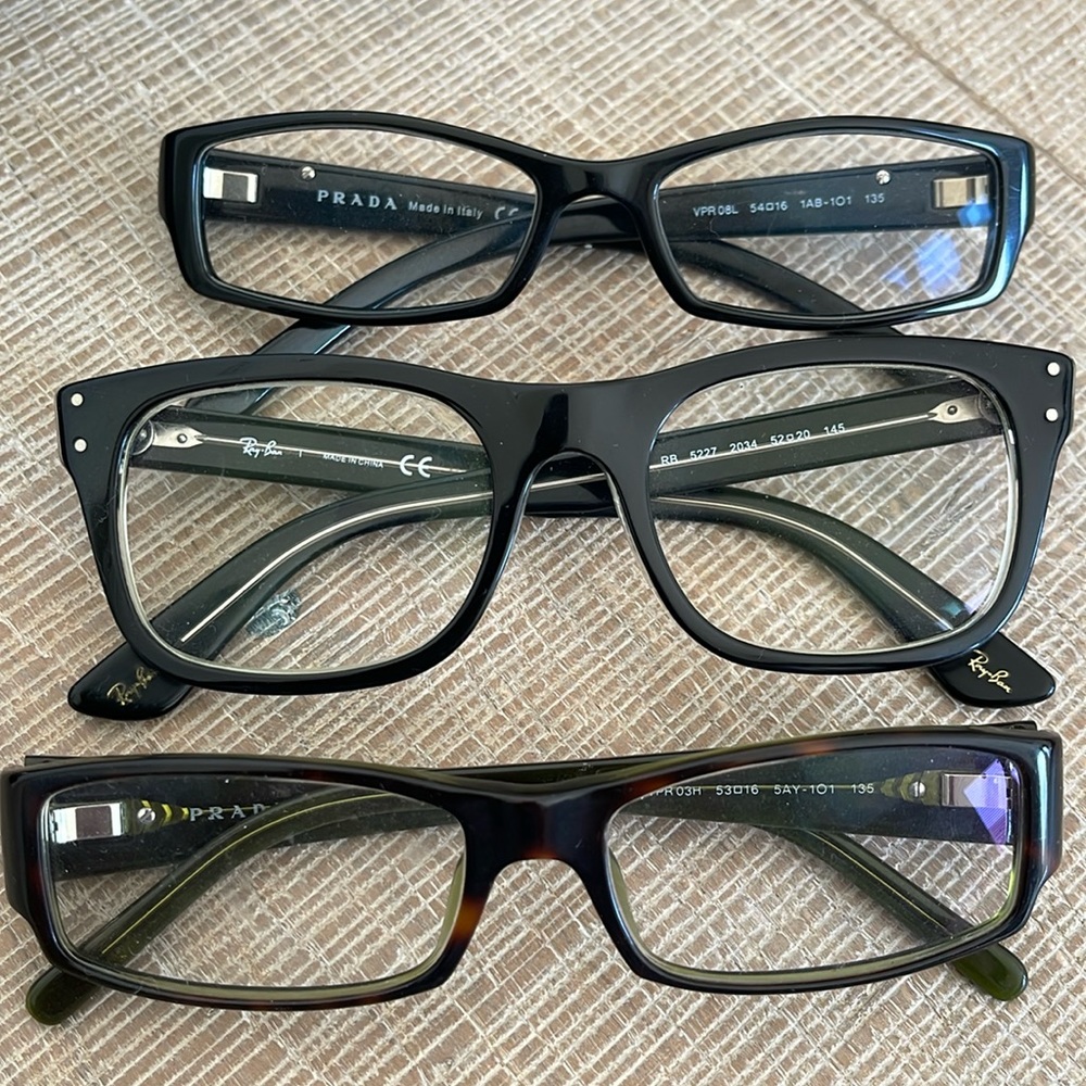 set of three frames.